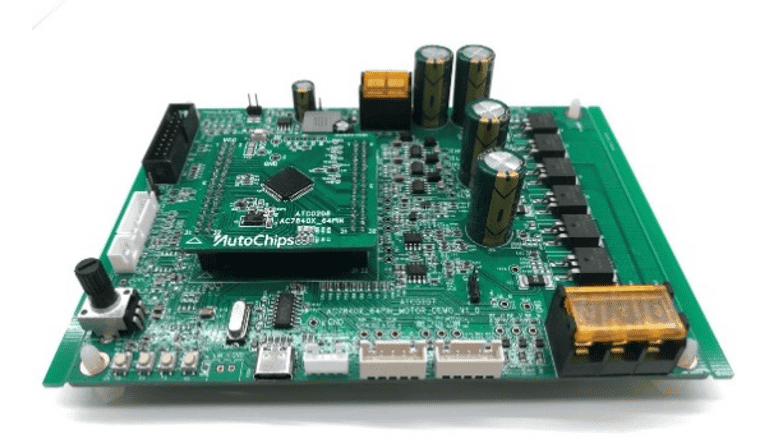 918博天堂完成新一代功效清静MCU AC7840x电机板设计与制作